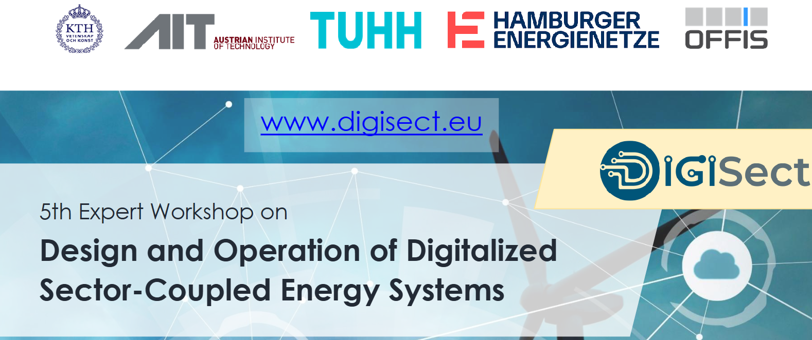 5th DiGiSect Expert Workshop on Design and Operation of Digitalized Sector-Coupled Energy Systems (DiGiSect 2026)